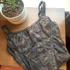 Felina bustier with boning